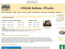 Tablet Screenshot of mk-kraslice.cz